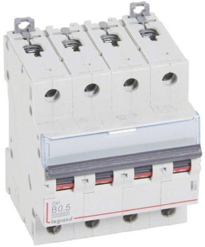 Выключатель автоматический Legrand DX3-E 10000 4п 0.5А B 16кА фото Выключатель автоматический Legrand DX3-E 10000 4п 0.5А B 16кА картинка